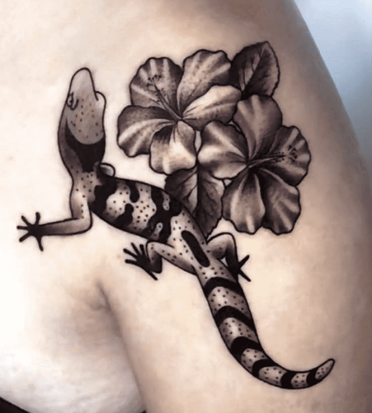 Gecko Tattoo Design Image