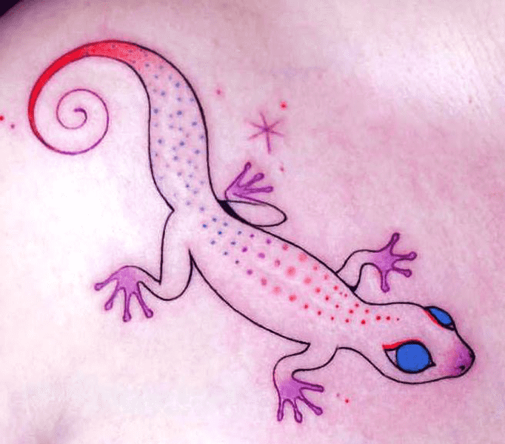 Gecko Tattoo Picture