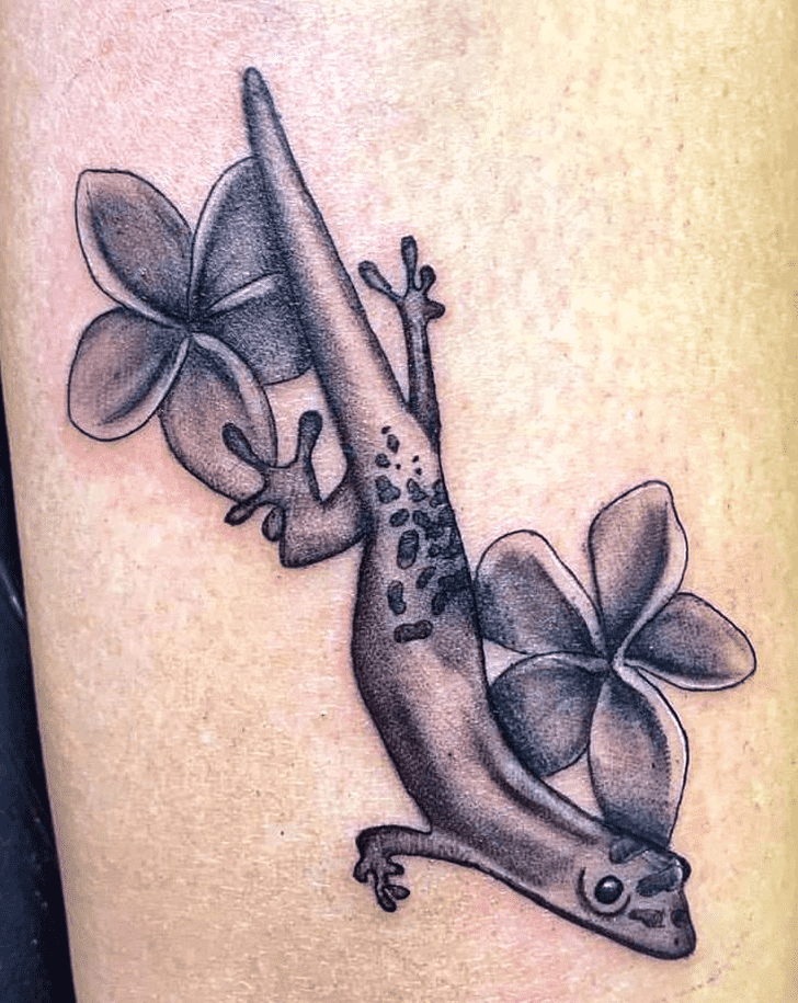 Gecko Tattoo Photo