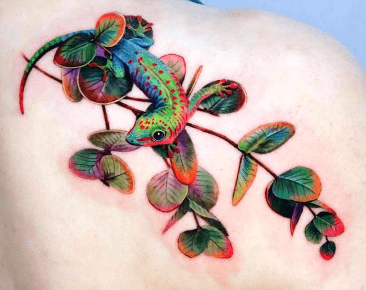 Gecko Tattoo Photos