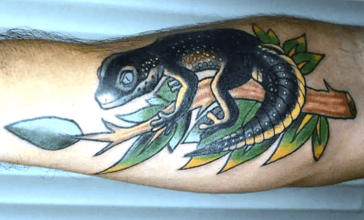 Gecko Tattoo Photo