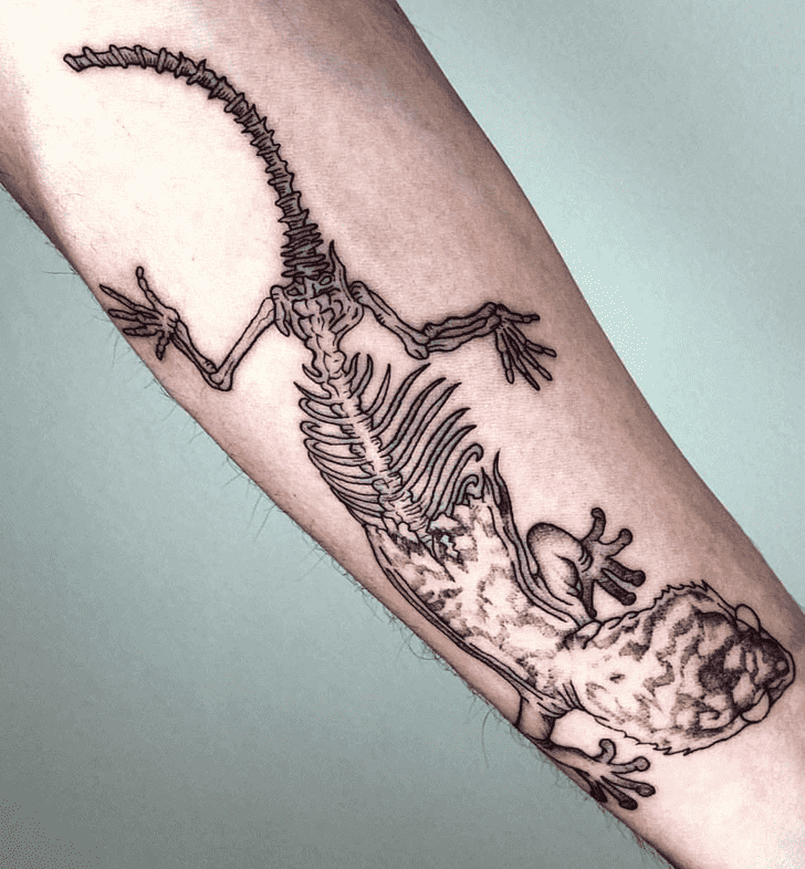 Gecko Tattoo Shot