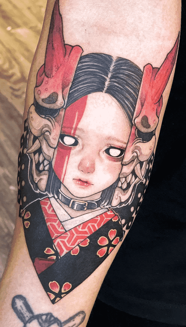 Geisha Tattoo Design Image