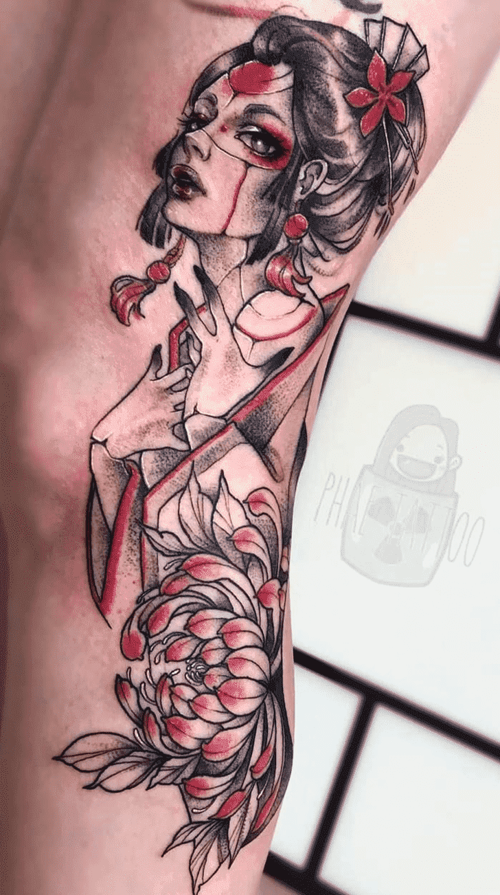 Geisha Tattoo Ink