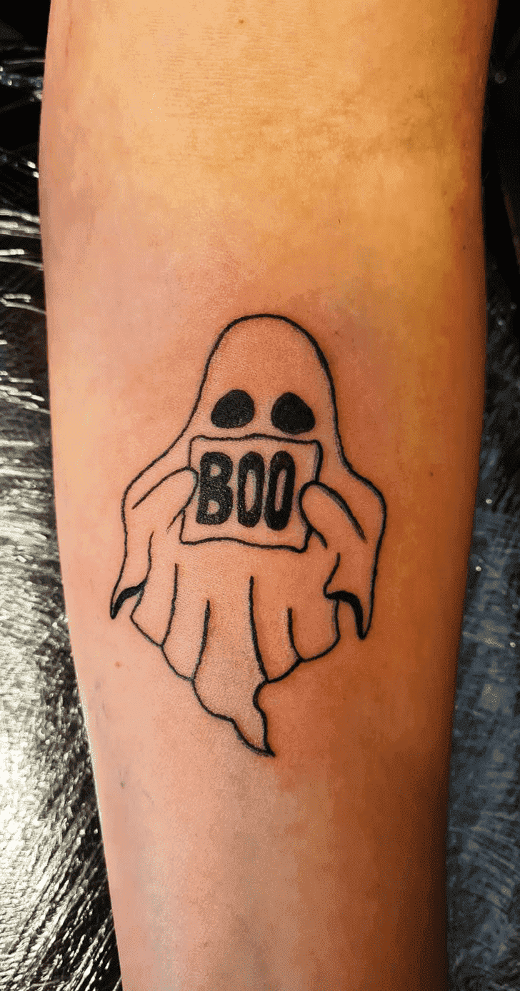 Ghost Tattoo Portrait