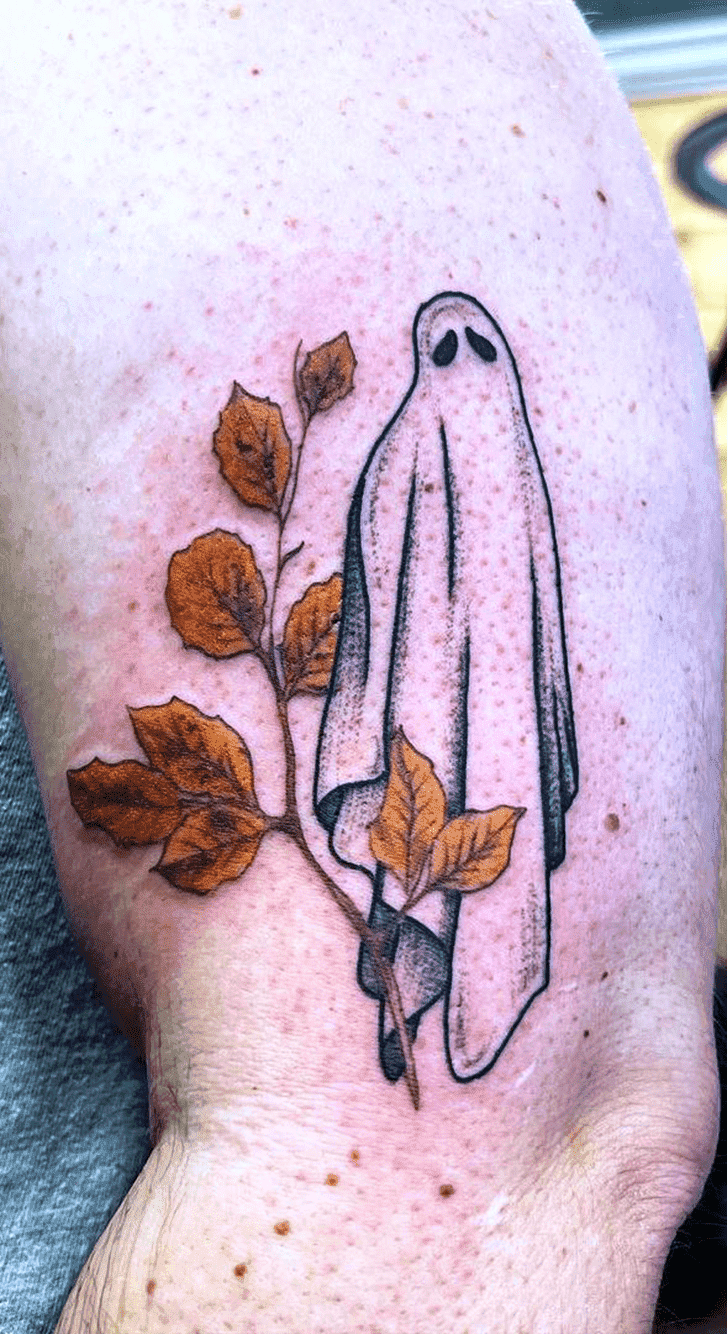 Ghost Tattoo Photograph