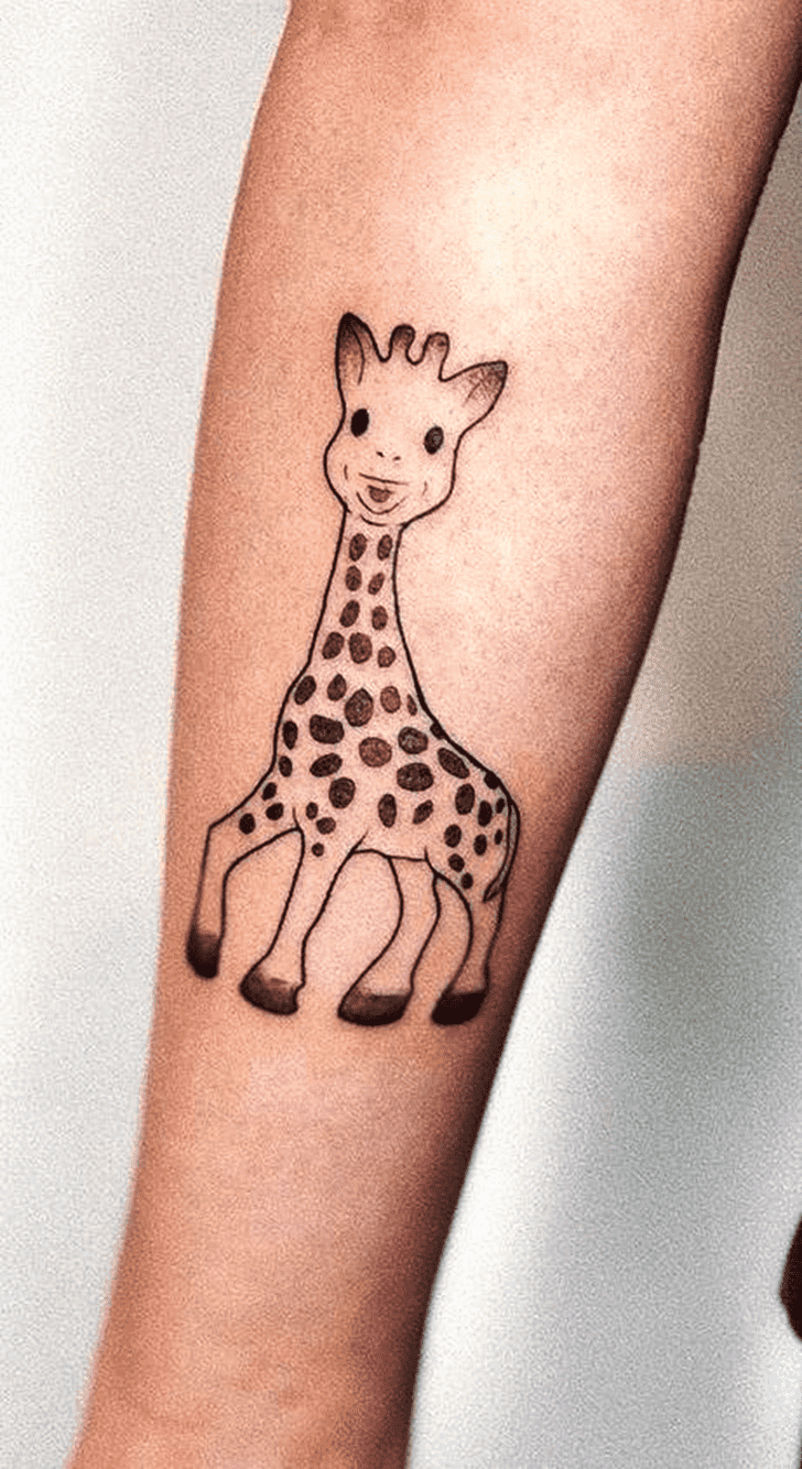 Giraffe Tattoo Photograph