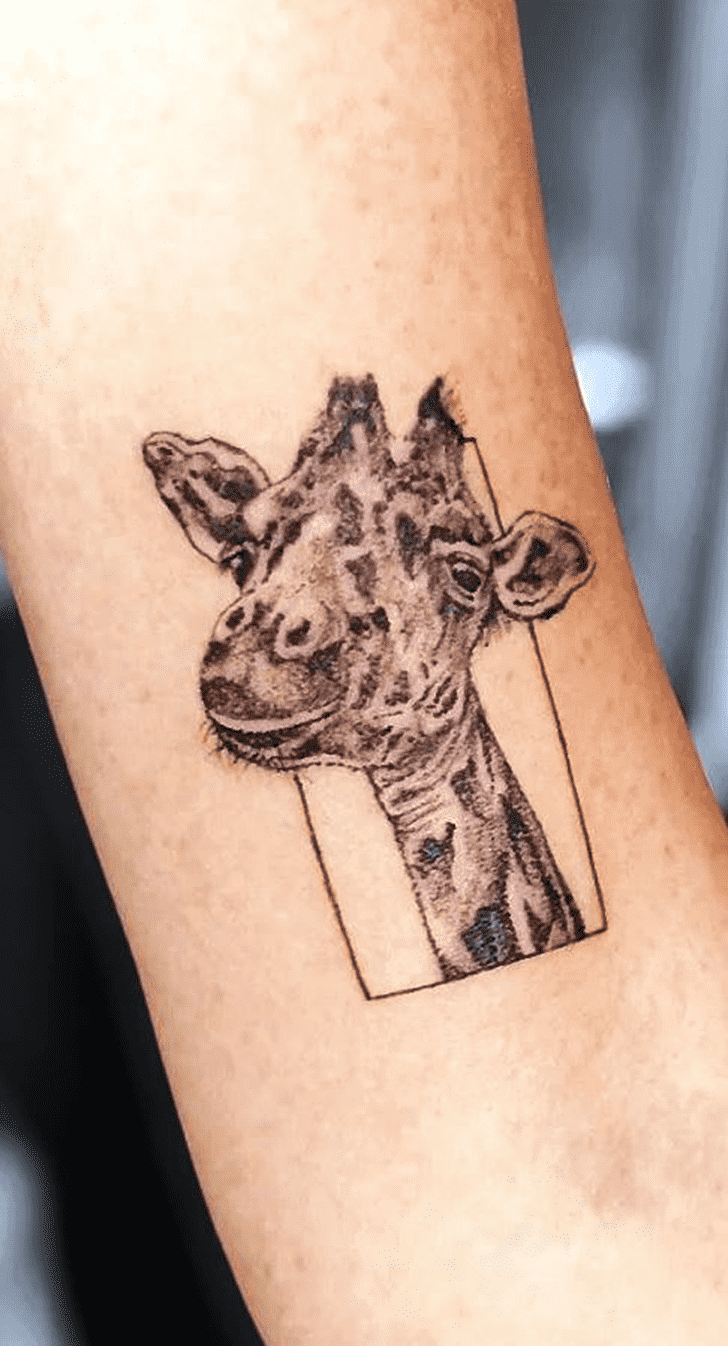 Giraffe Tattoo Picture
