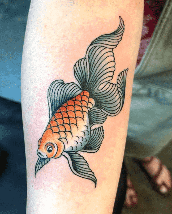 Goldfish Tattoo Photograph