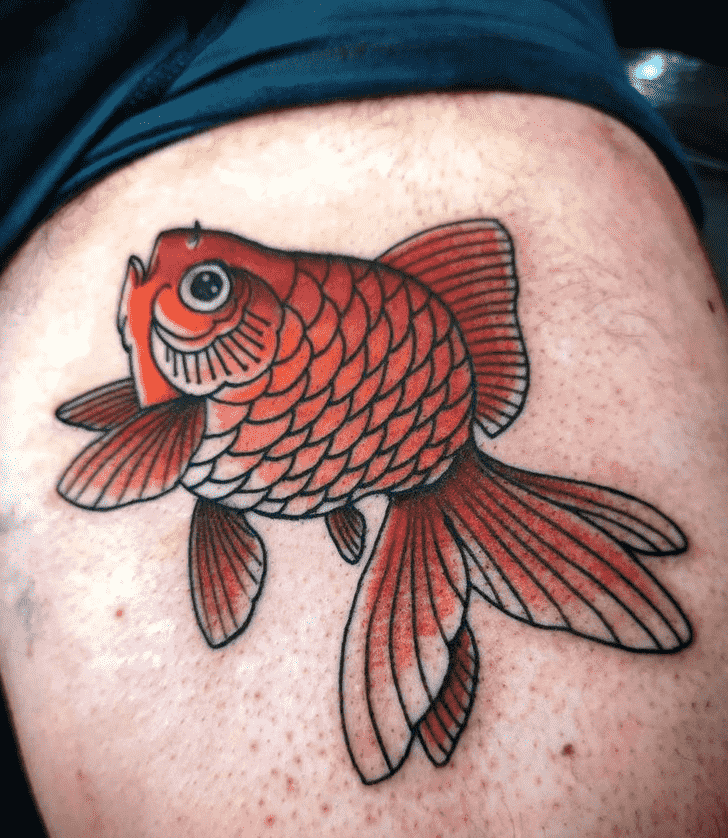 Goldfish Tattoo Photograph