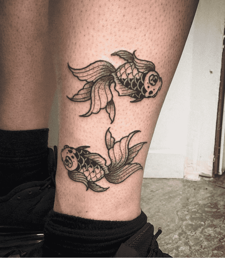 Goldfish Tattoo Ink