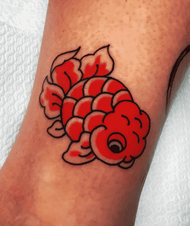 Goldfish Tattoo Shot