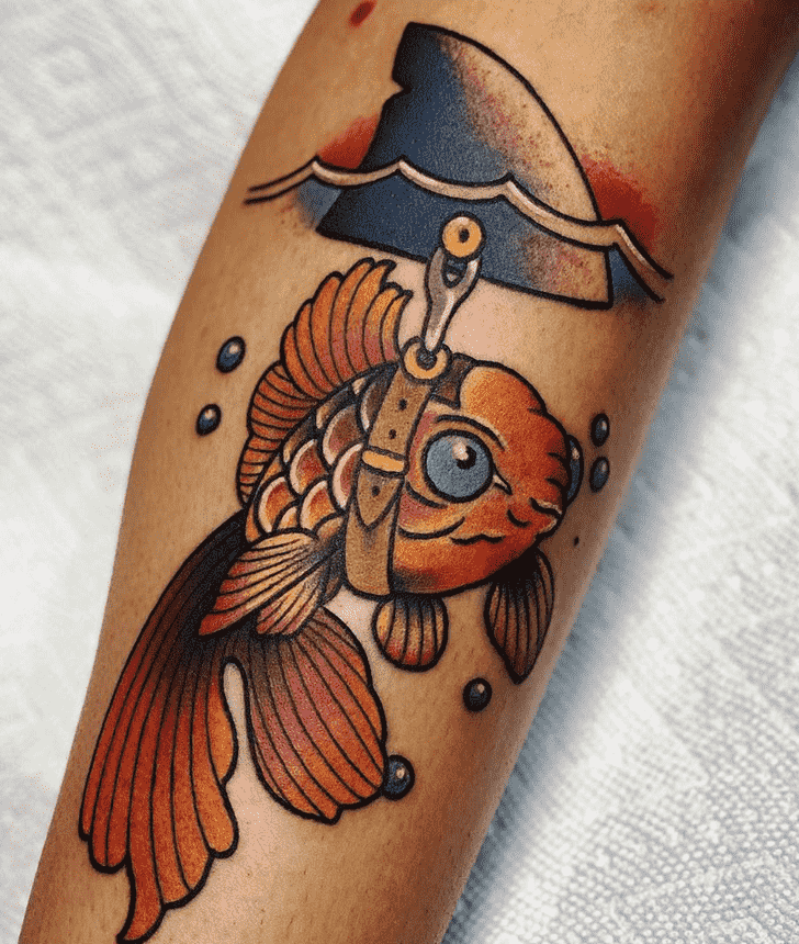 Goldfish Tattoo Figure