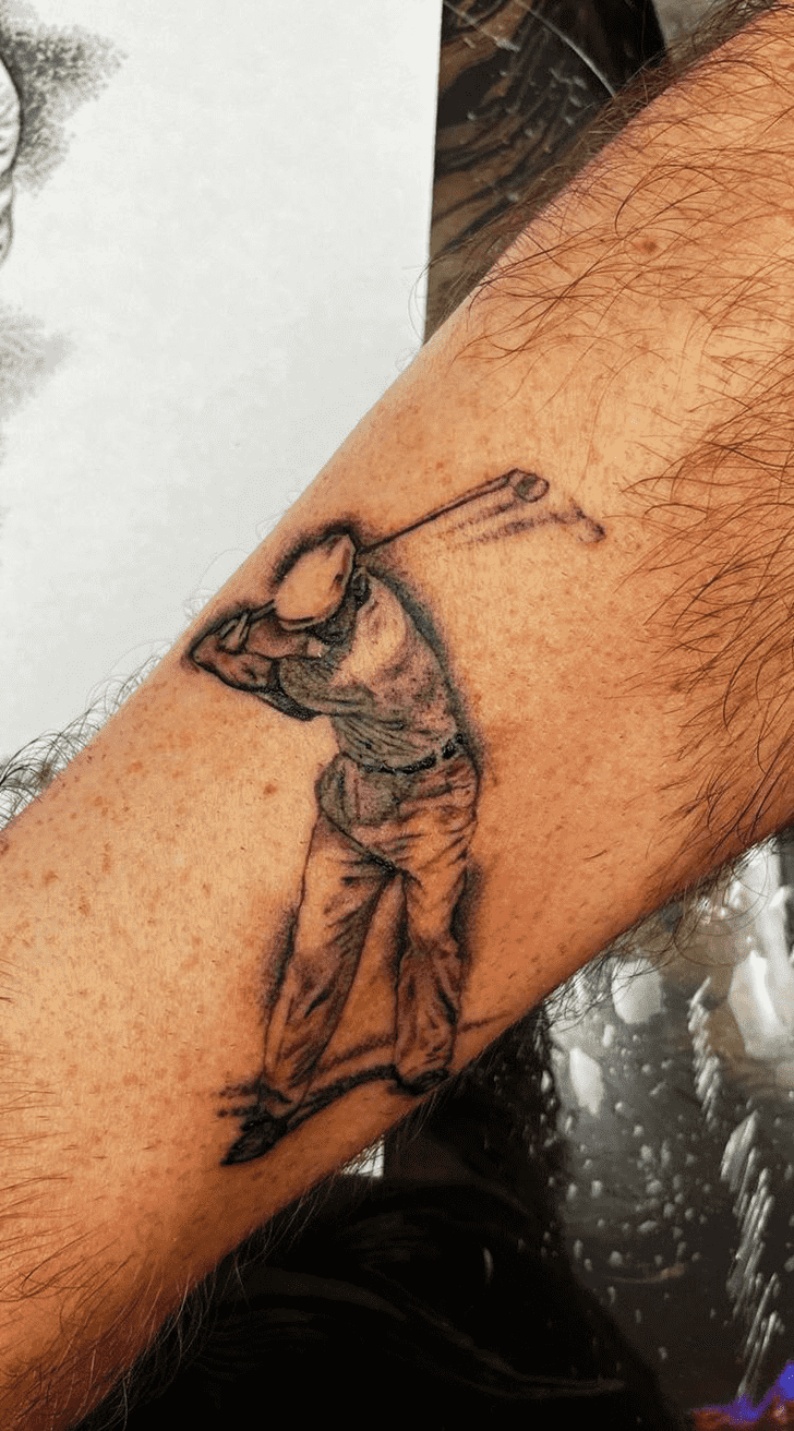 Golf Tattoo Snapshot