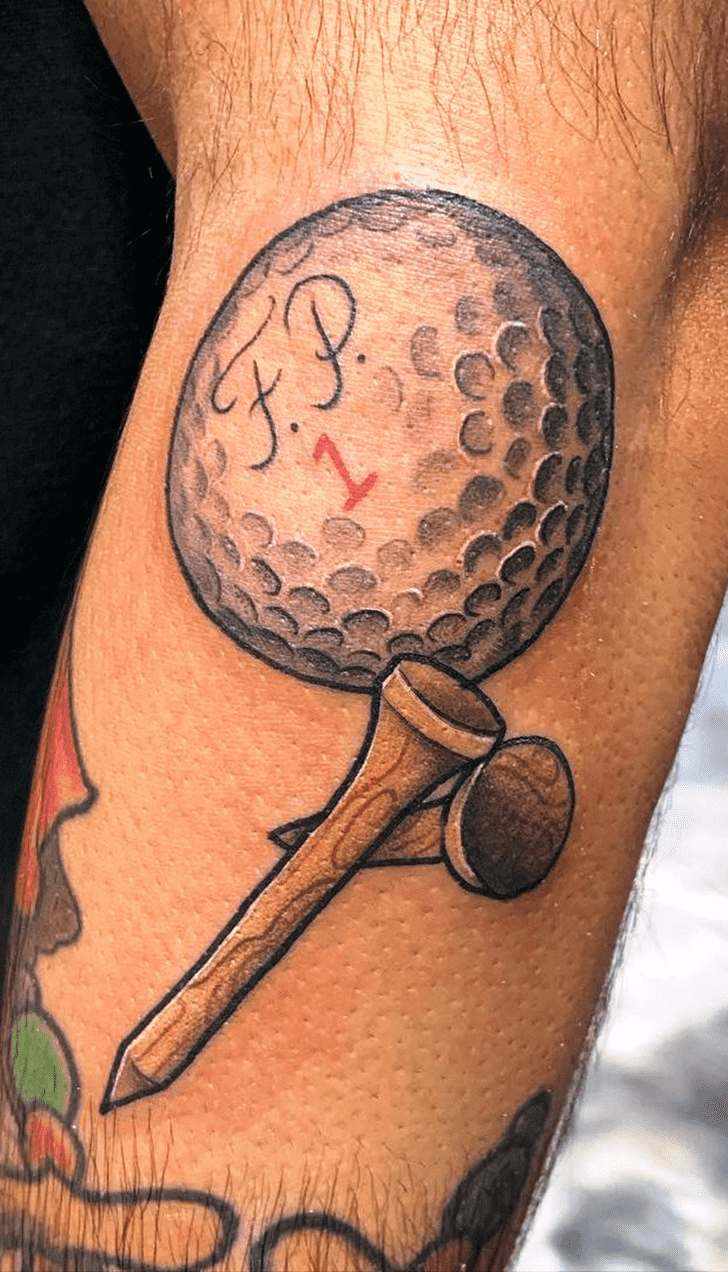 Golf Tattoo Shot