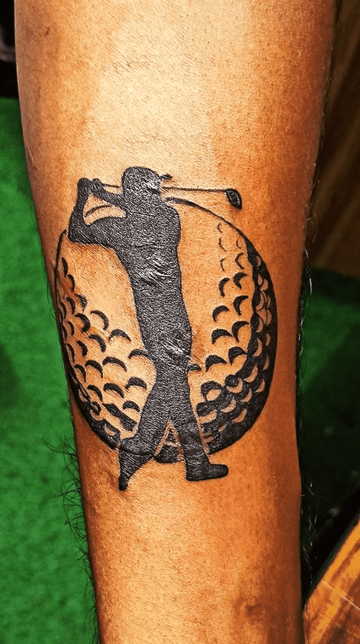 Golf Tattoo Picture
