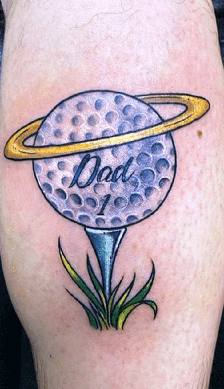 Golf Tattoo Photograph