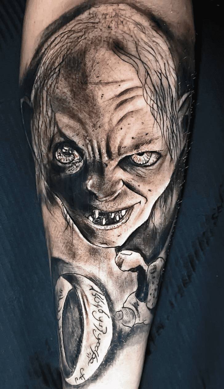 Gollum Tattoo Ink