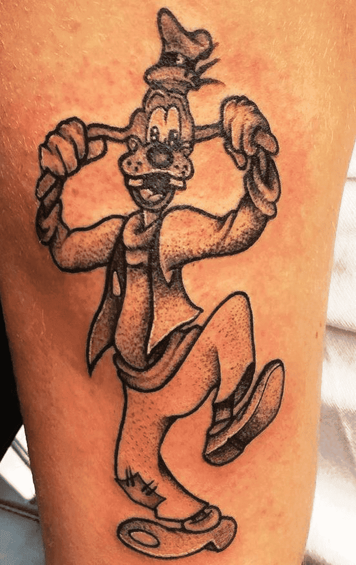 Goofy Tattoo Figure