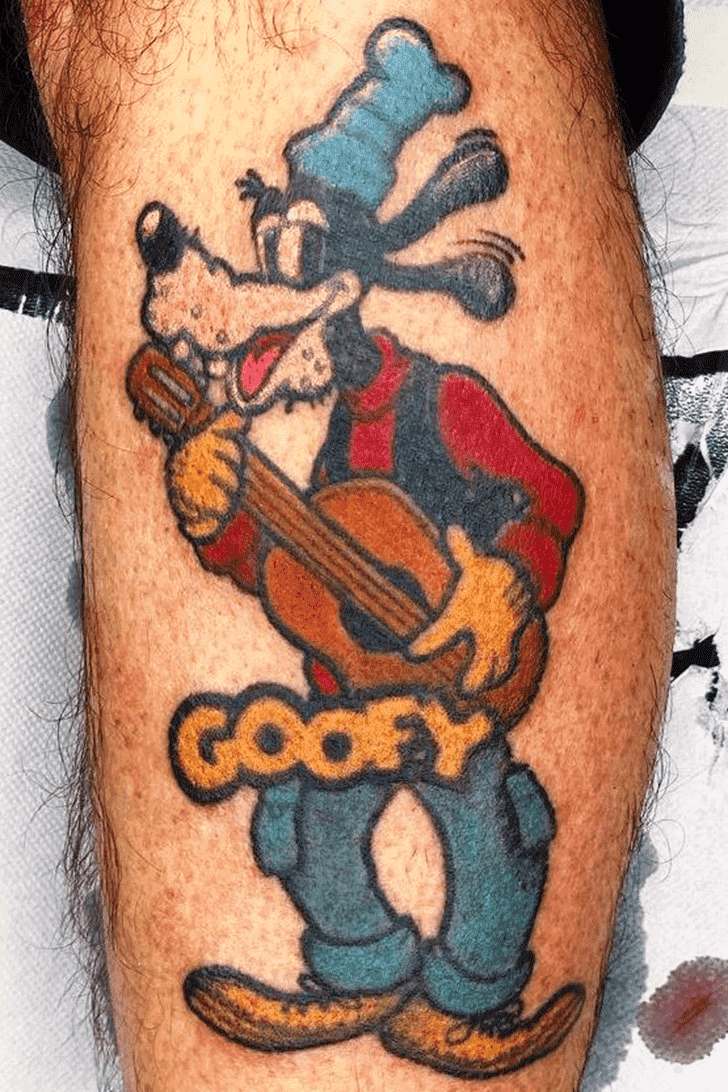 Goofy Tattoo Photograph