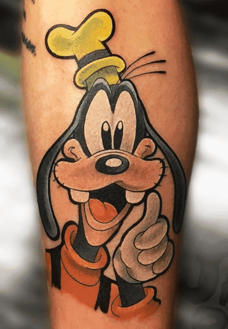Goofy Tattoo Portrait