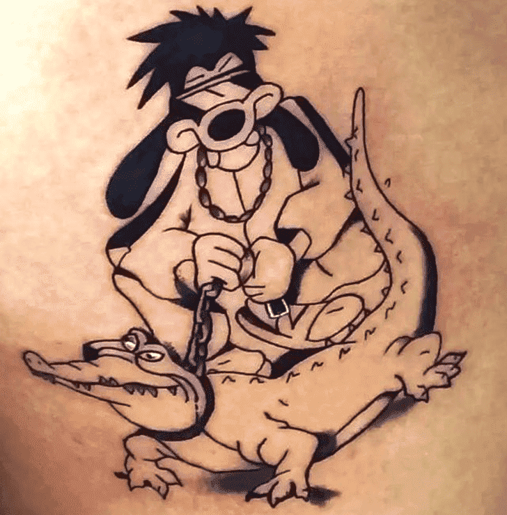 Goofy Tattoo Design Image