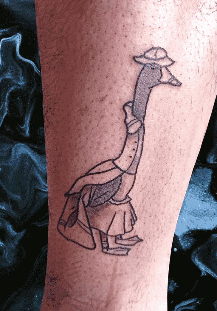 Goose Tattoo Figure