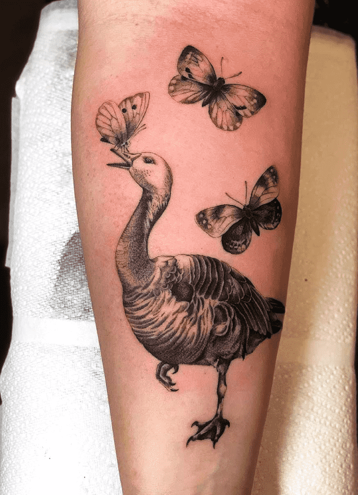 Goose Tattoo Photo