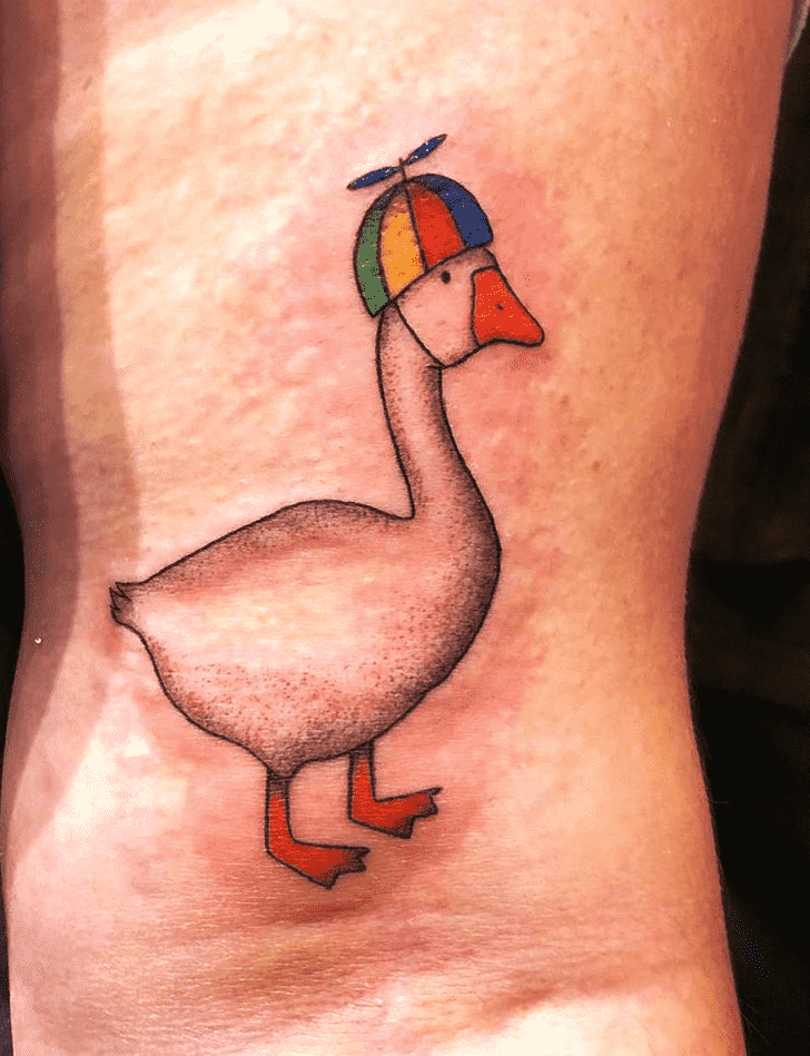 Goose Tattoo Photograph