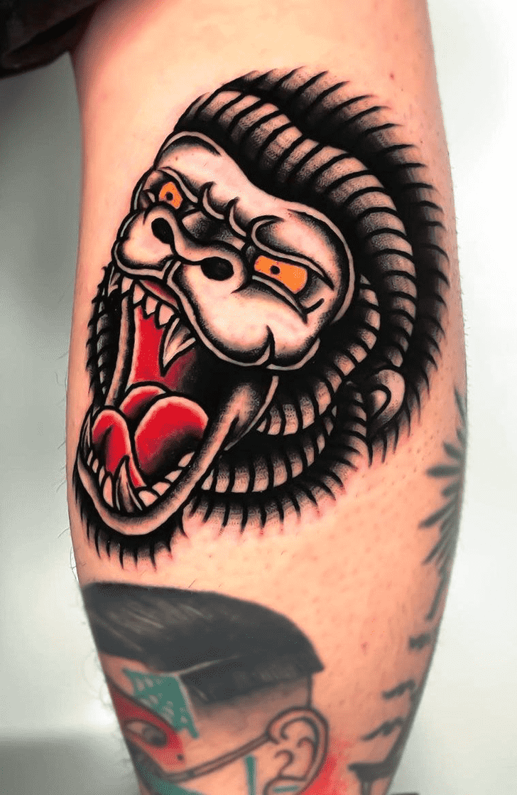 Gorilla Tattoo Figure