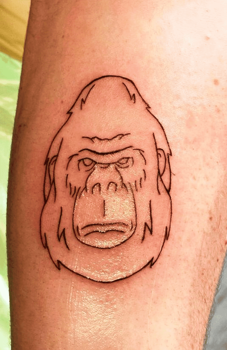 Gorilla Tattoo Portrait