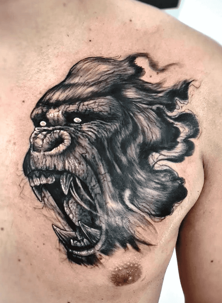 Gorilla Tattoo Shot