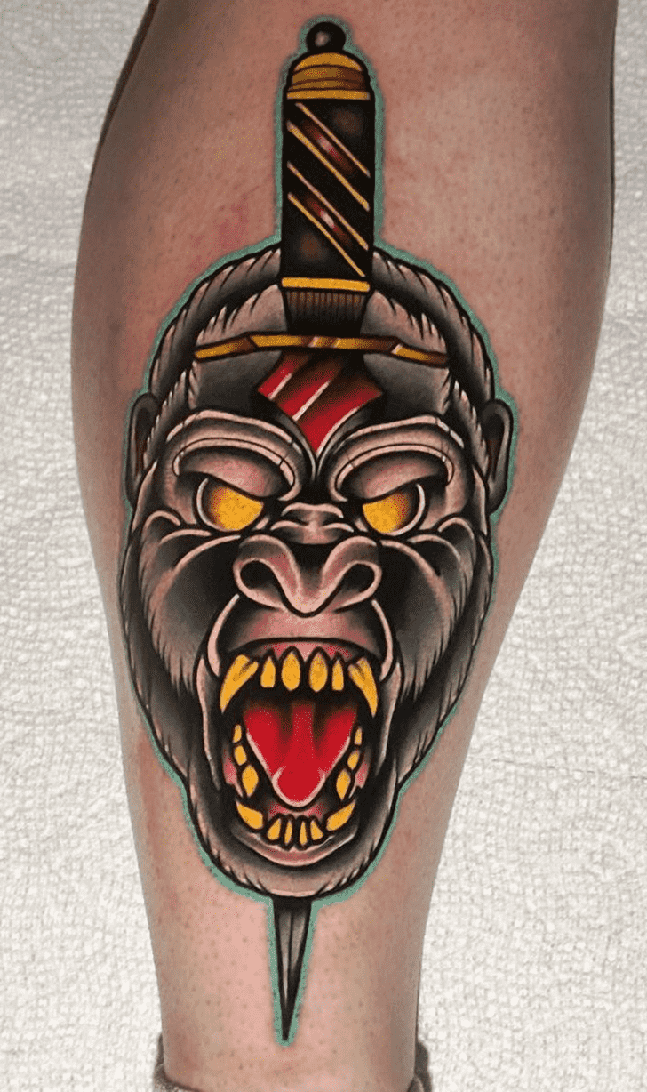 Gorilla Tattoo Portrait