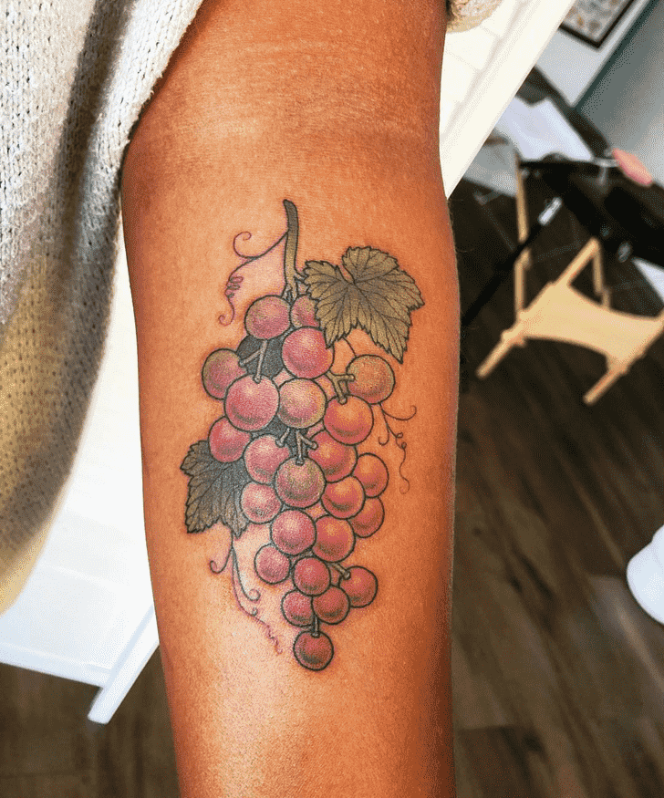 Grapes Tattoo Photo