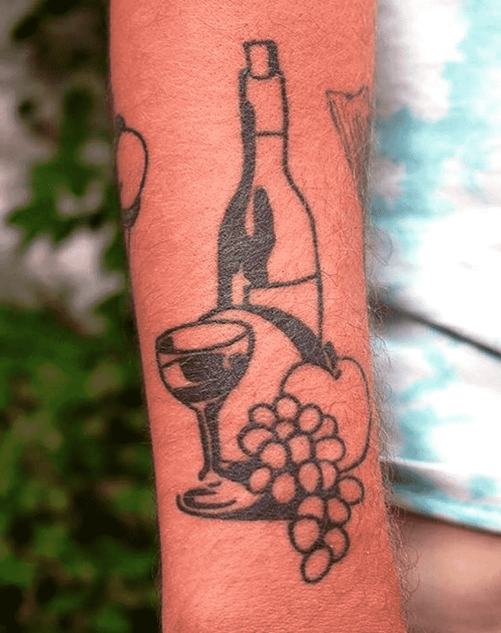 Grapes Tattoo Photograph