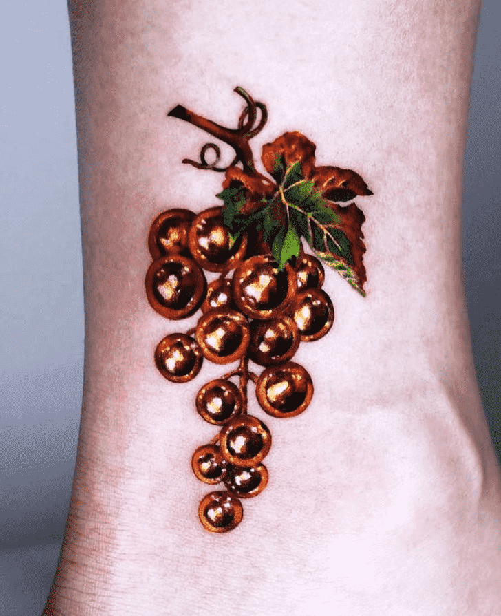 Grapes Tattoo Photograph