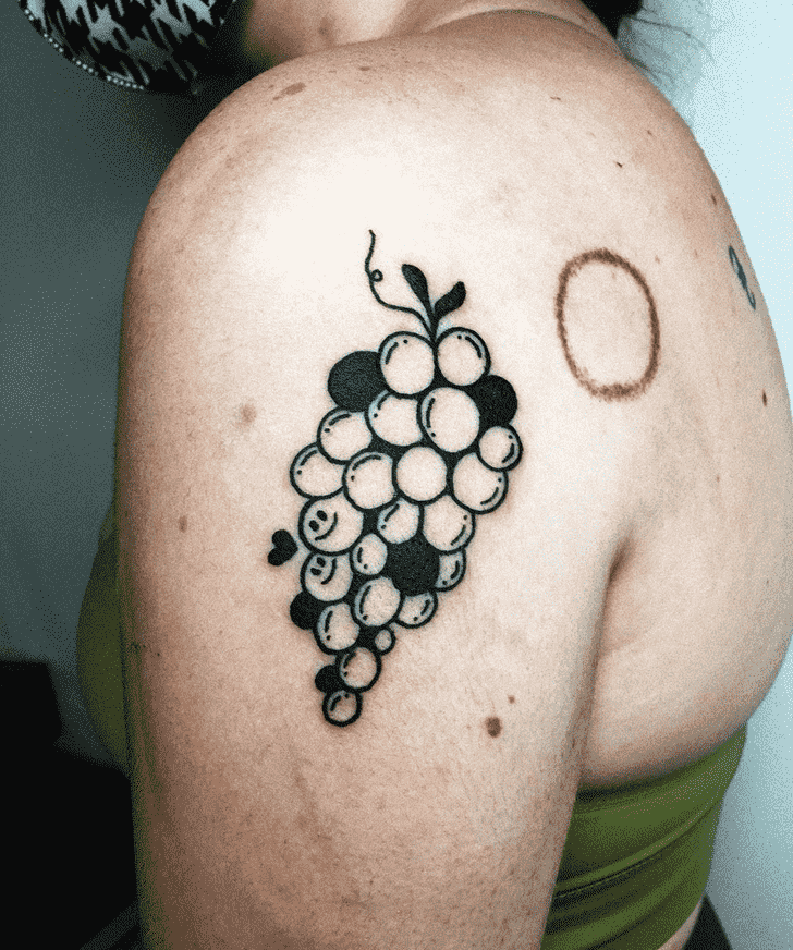 Grapes Tattoo Photos