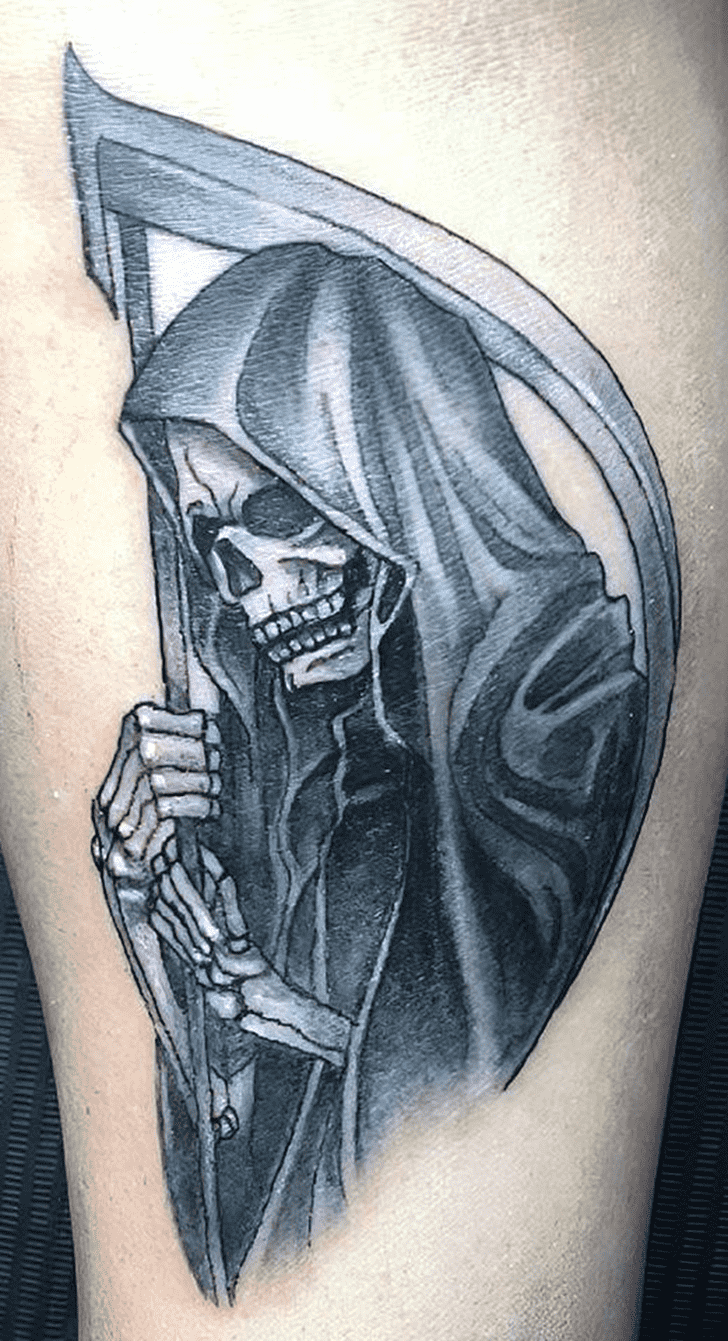 Grim Reaper Tattoo Photo