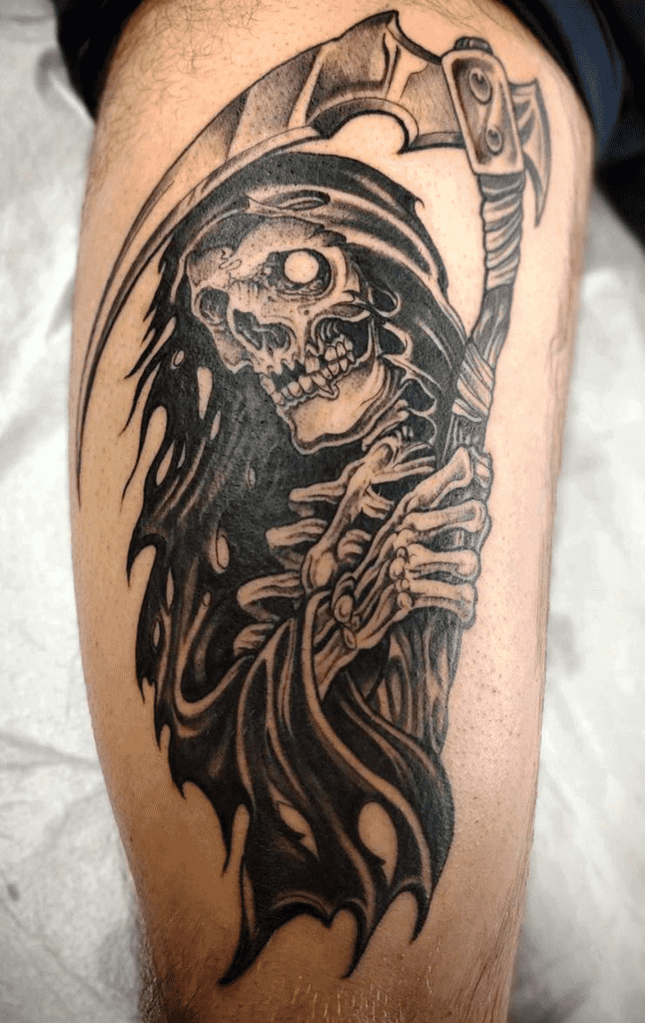 Grim Reaper Tattoo Snapshot