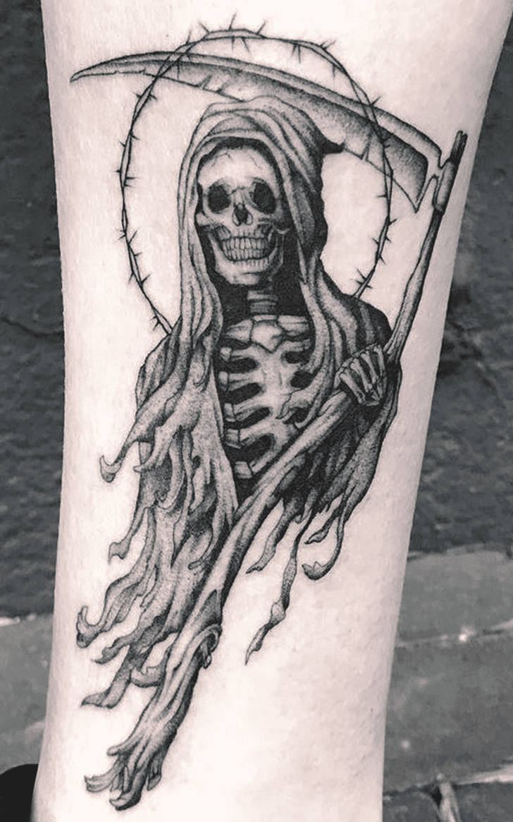 Grim Reaper Tattoo Design Image