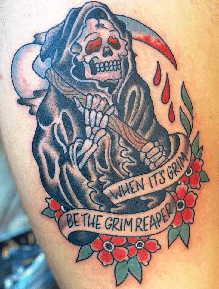 Grim Reaper Tattoo Photos