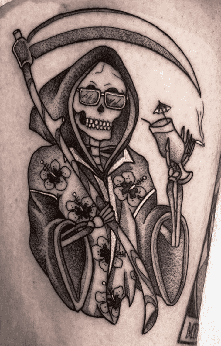 Grim Reaper Tattoo Photo