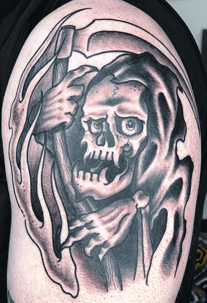 Grim Reaper Tattoo Snapshot