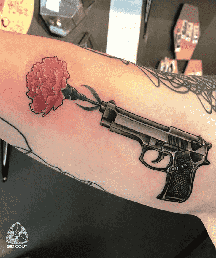 Gun Tattoo Snapshot