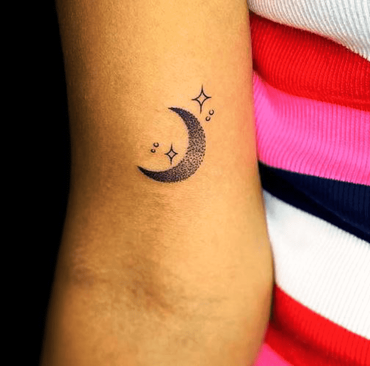 Half Moon Tattoo Photograph