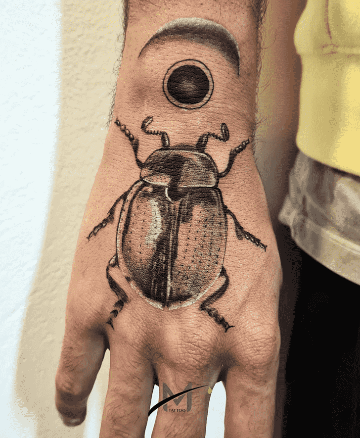 Hand Tattoo Design Image