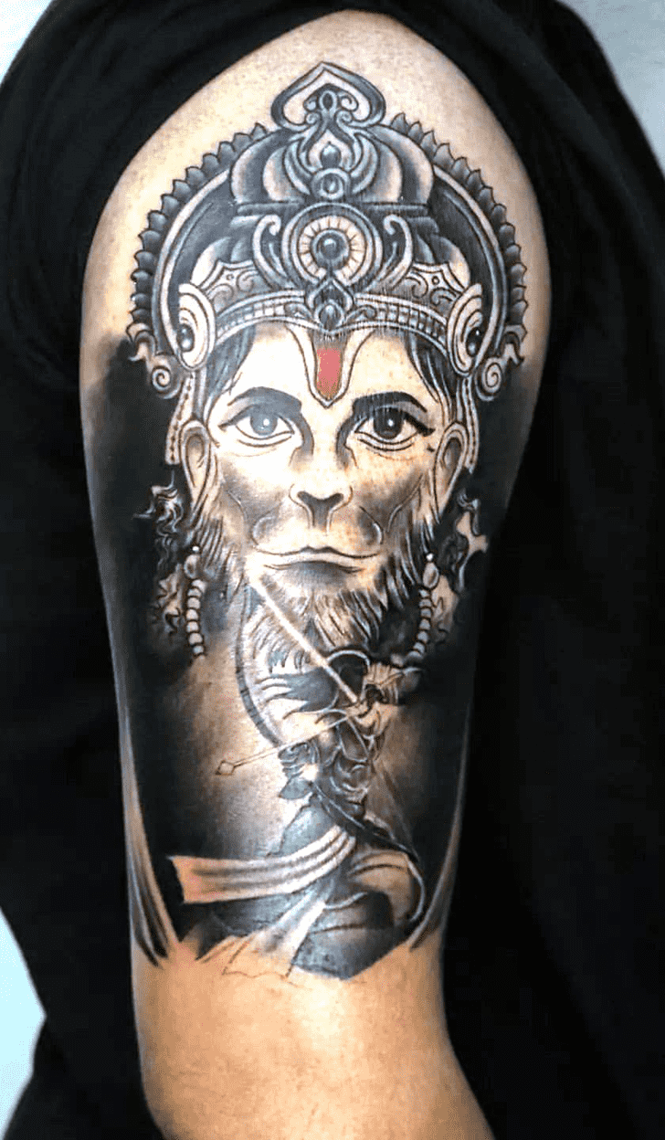 Hanuman Tattoo Photos