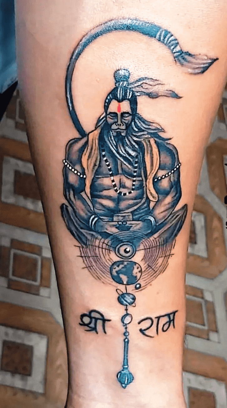 Hanuman Tattoo Snapshot