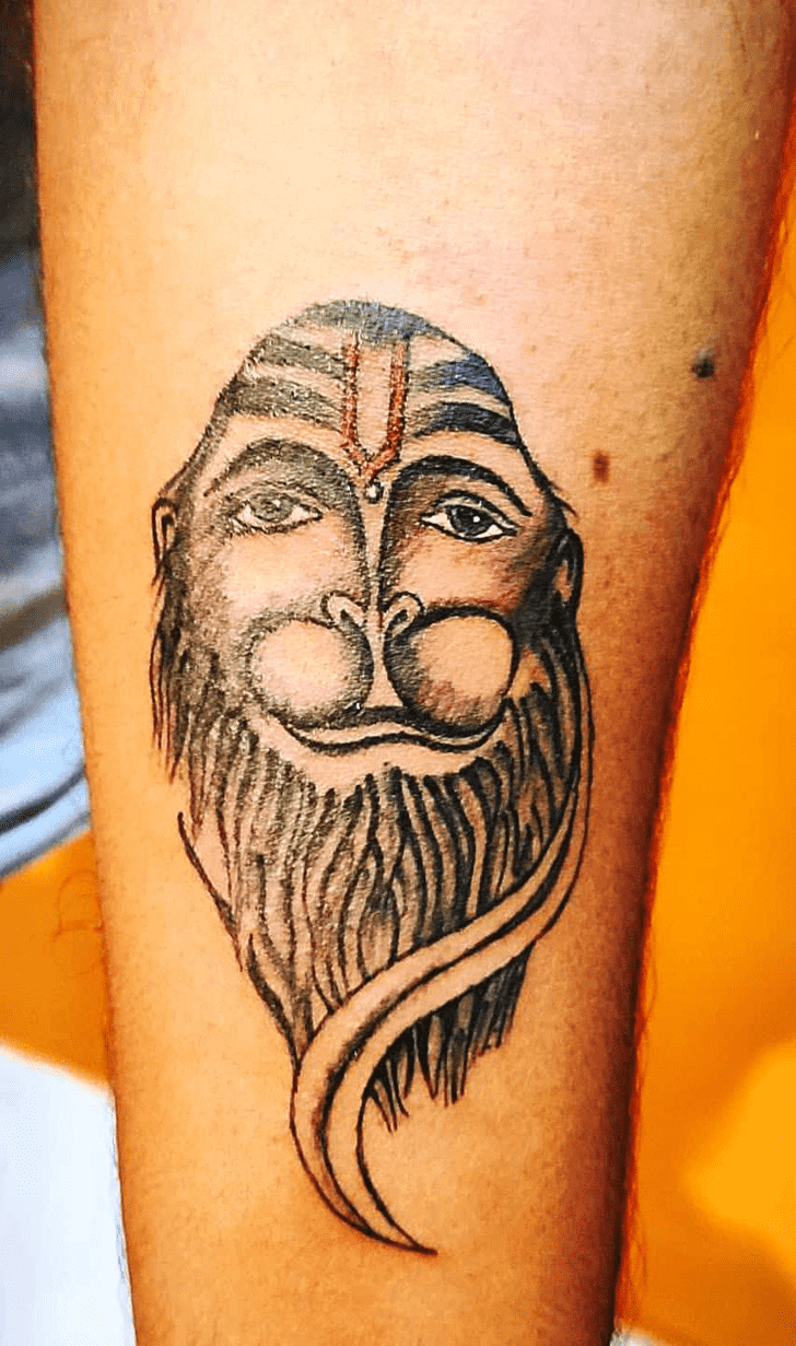 Hanuman Tattoo Shot