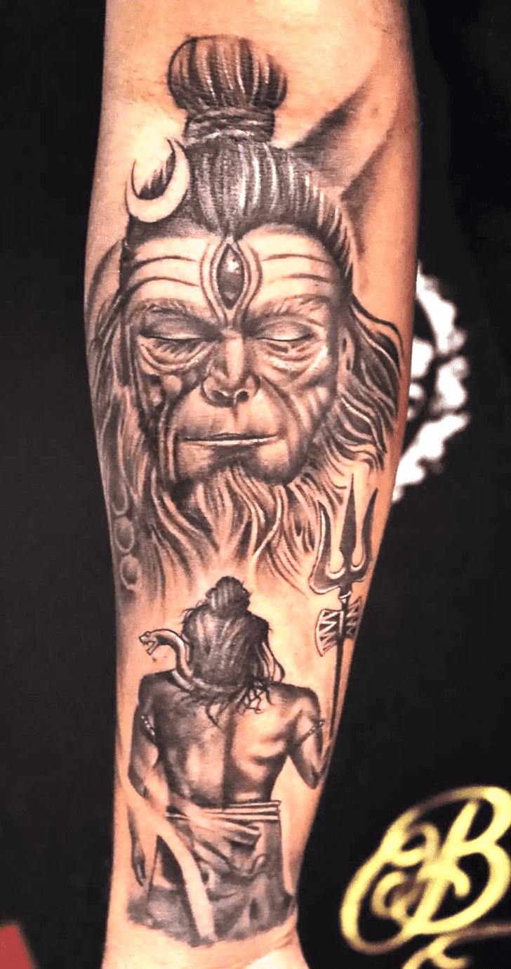 Hanuman Tattoo Photo